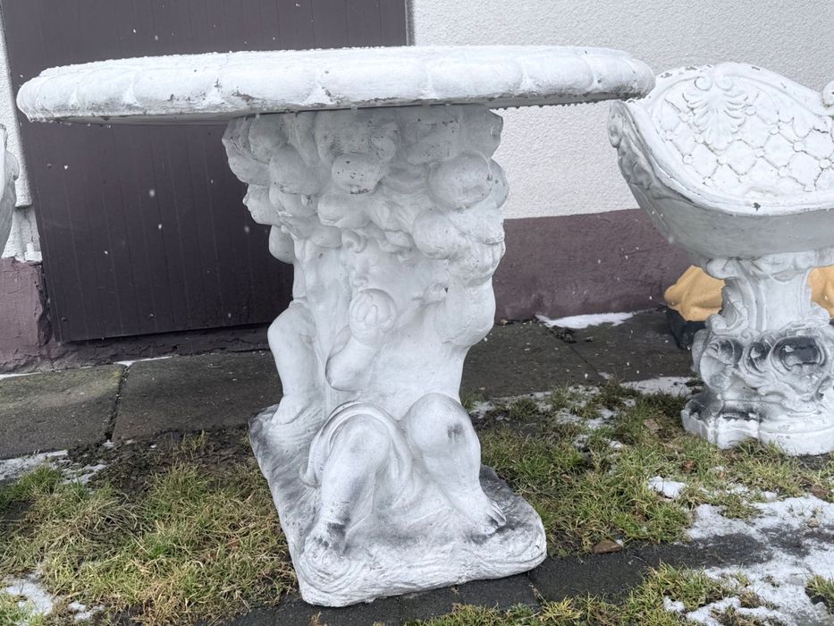 Zestaw ogrodowy betonowy