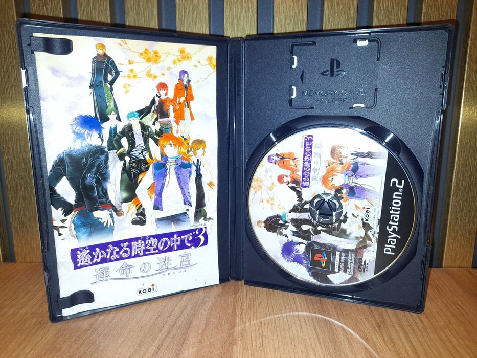 Harukanaru toki 3 playstation ps2 ntsc-j retro ładny stan import z Jp