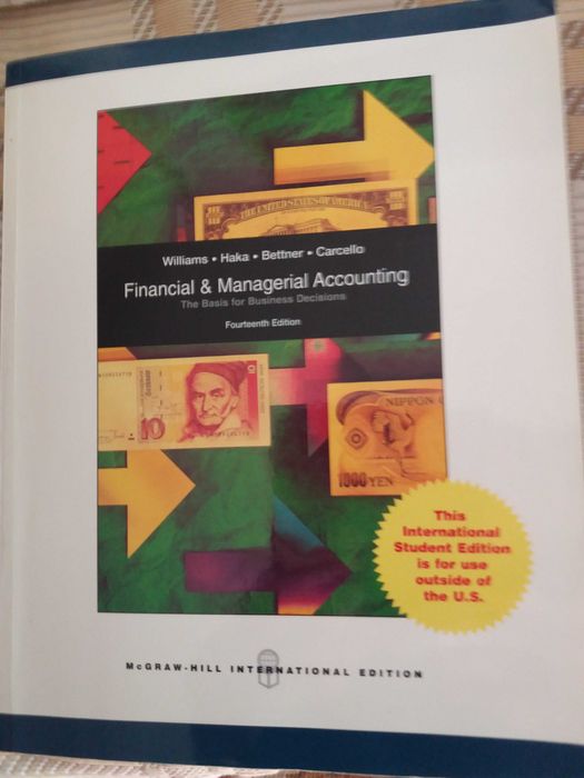 Financial & Managerial Accounting de Jan Williams et all