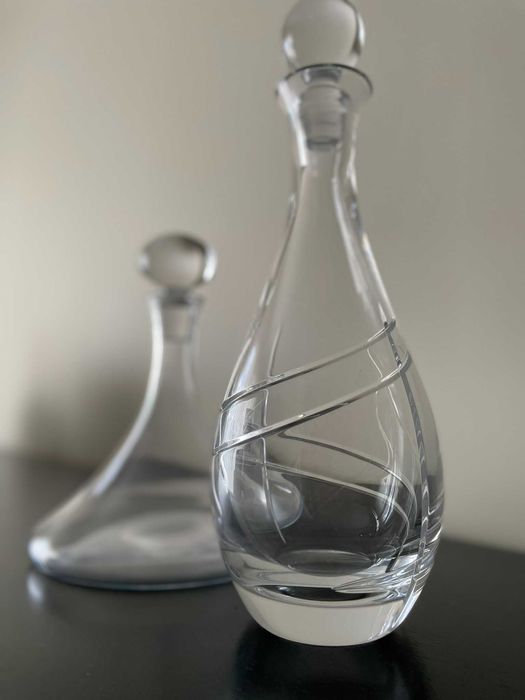 Garrafas cristal para whisky ou licores