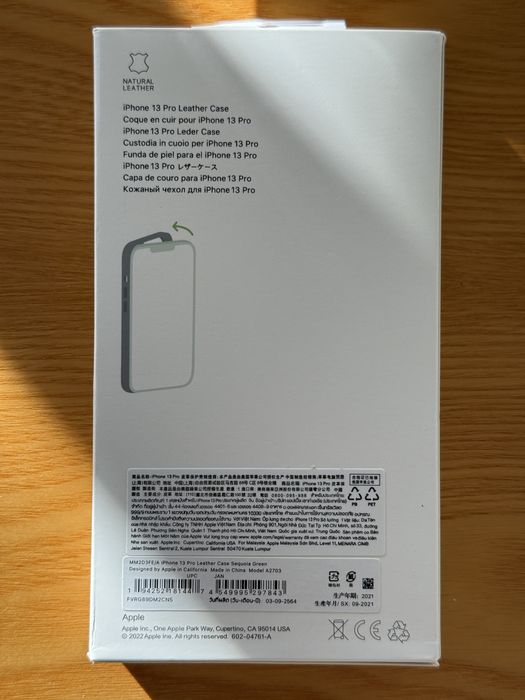 Capas de Proteção iPhone 13 Pro (Verde Original Apple, Preta e Translúcidas)