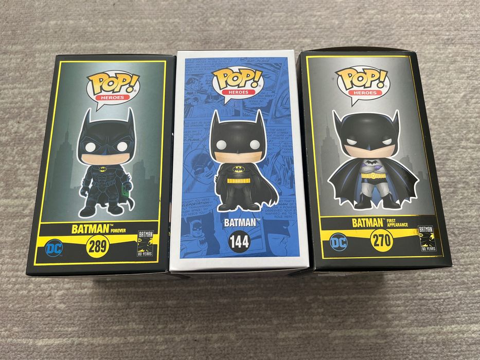 Conjunto de Funko Pop Batman