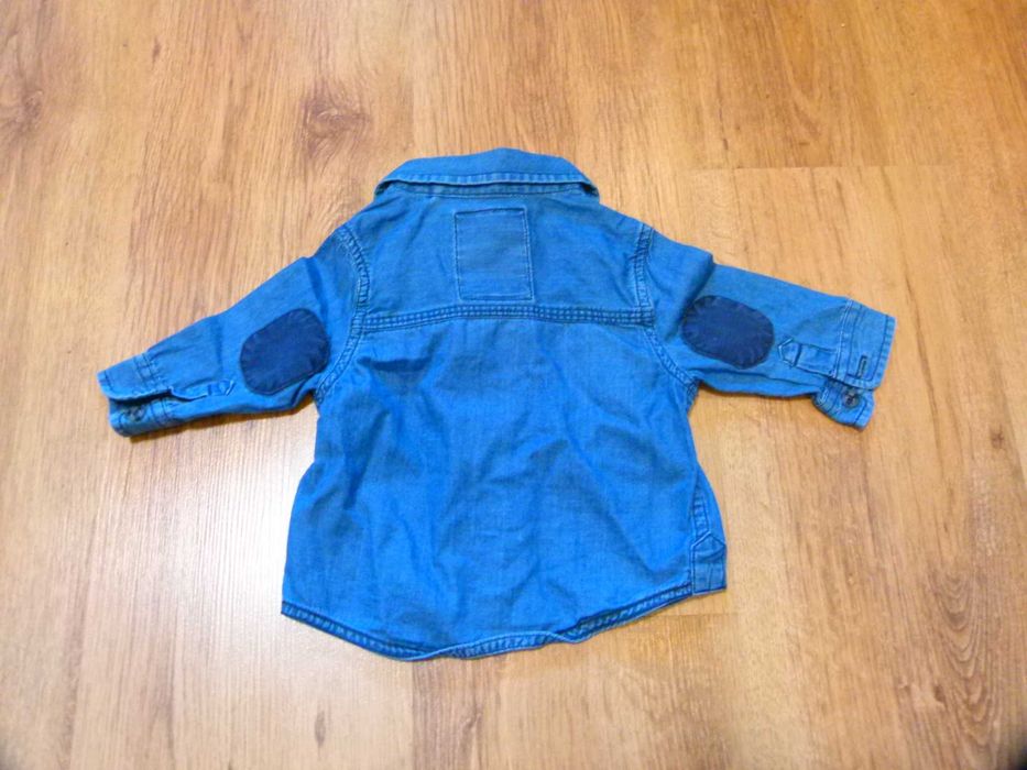 rozm 62/68 NEXT koszula miękki jeans chłopięca