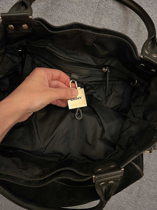 DKNY Tote Camurça Nylon Mala Original