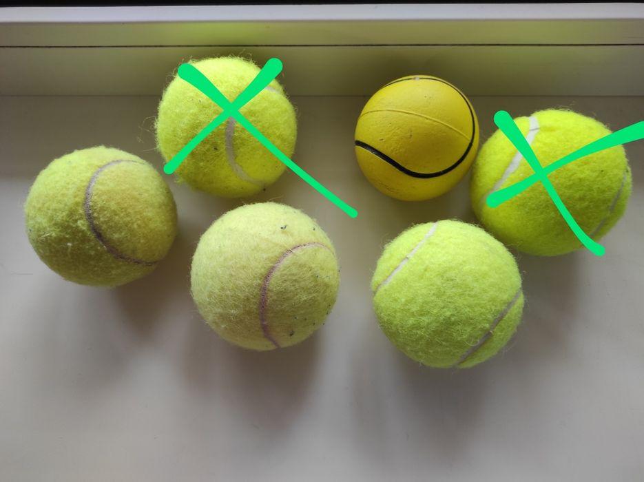 М'яч для великого тенісу, мяч для тенниса, массажный мяч