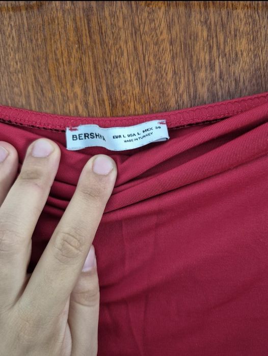 Vestido cai cai vermelho