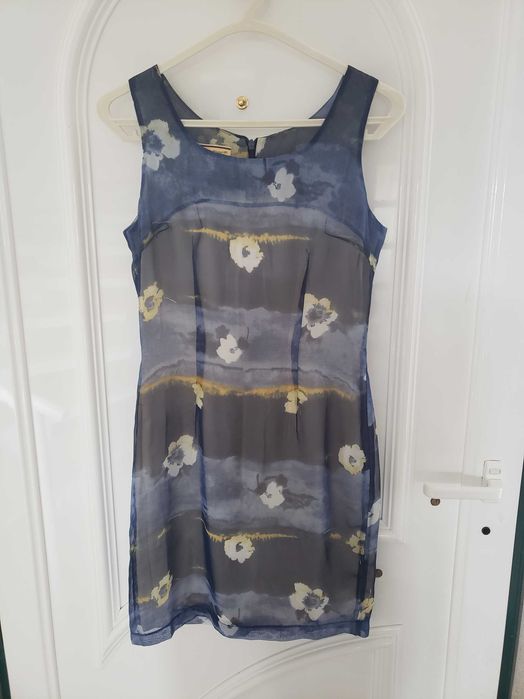 Conjunto Floral de Tunica e vestido de cerimonia