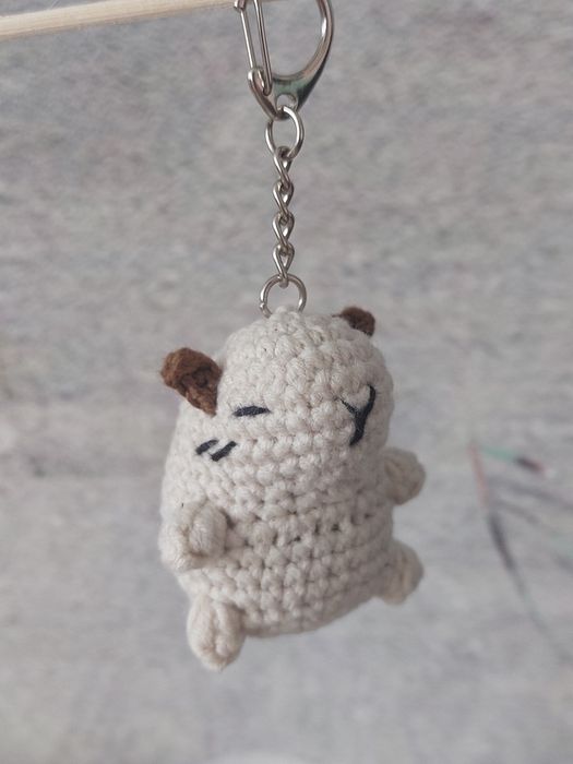 Brelok kapibara handmade