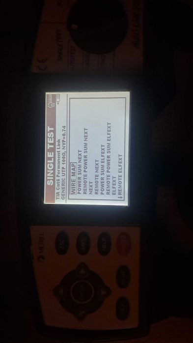 Miernik do certyfikacji LAN 6, METREL Multi LAN 350
