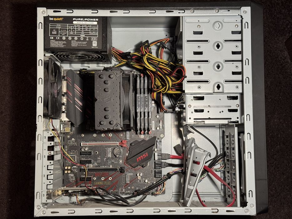 Komputer Intel Core i5-9600KF + ASUS MSI MPG Z390 + zestaw