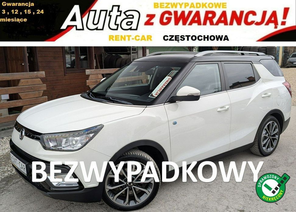 SsangYong/KGM XLV 1.6e-XDi*115PS*OPŁACONY Bezwypadkowy Klimatronik*Serwis*GWARANCJA24M
