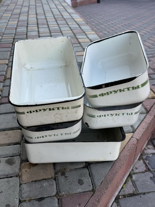 Миски эмалированные