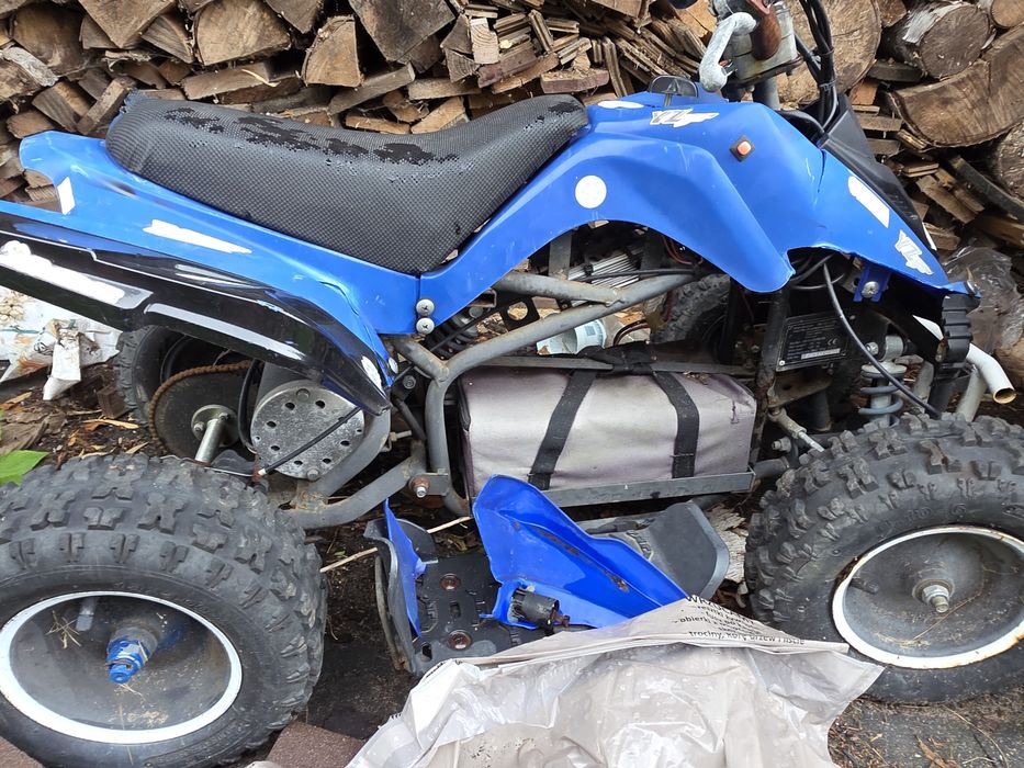 Quad elektryczny 800 W dla dzieci