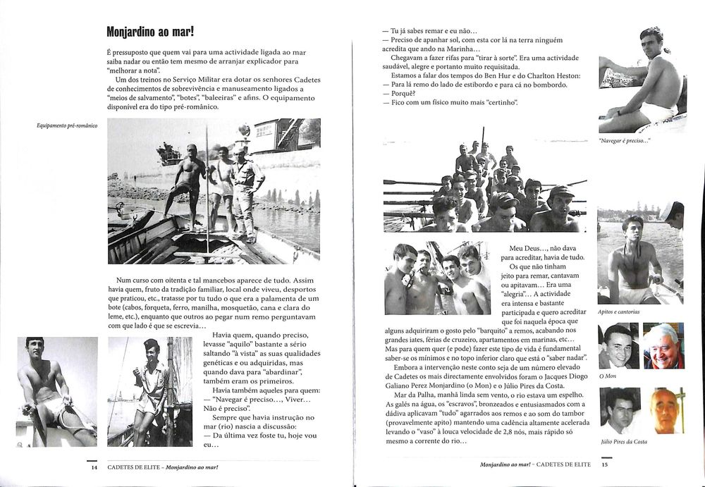 "Cadetes de Elite: 1965-67 Escola Náutica Infante D. Henrique" de João Fernandes e António Lobo [Novo]