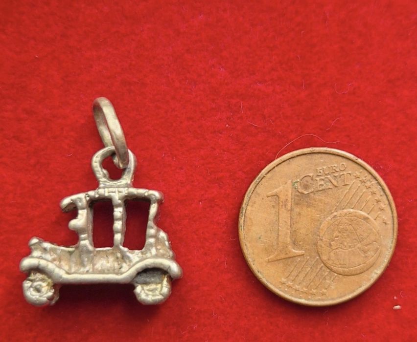 Pendente prata antigo