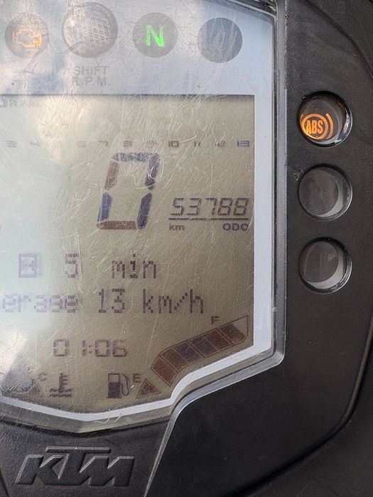Ktm duke 125 motocykl A1 / B