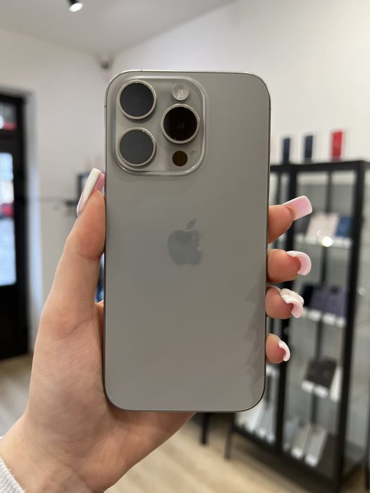 Telefon iPhone 15 PRO 128GB Szary Apple Gwarancja iTrade