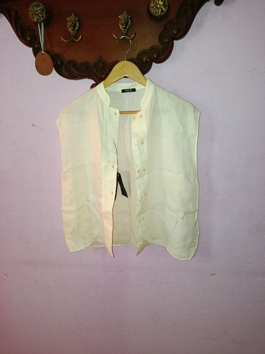Camisa branca massimo Dutti
