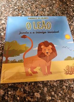 O Leão jambo e o inimigo invisível livro- portes CTT grátis
