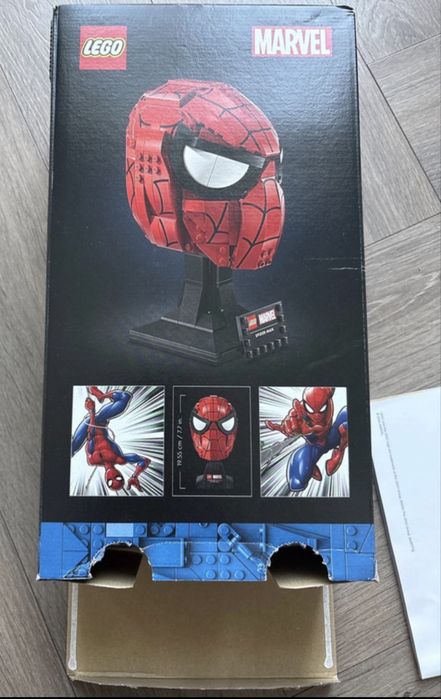 Lego marvel 76285 spiderman mask