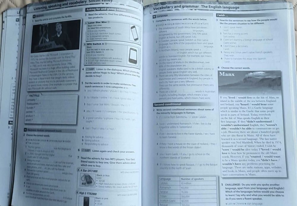 Zestaw Insight Pre-Intermediate Student's Book oraz  Insight Pre-Intermediate Workbook - zestaw do j.angielskiego dla szkół ponadpodstawowych