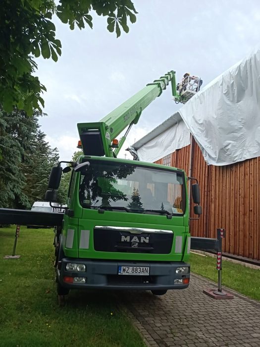 Wynajem podnośników  koszowych 45m 4x4 , 53m
