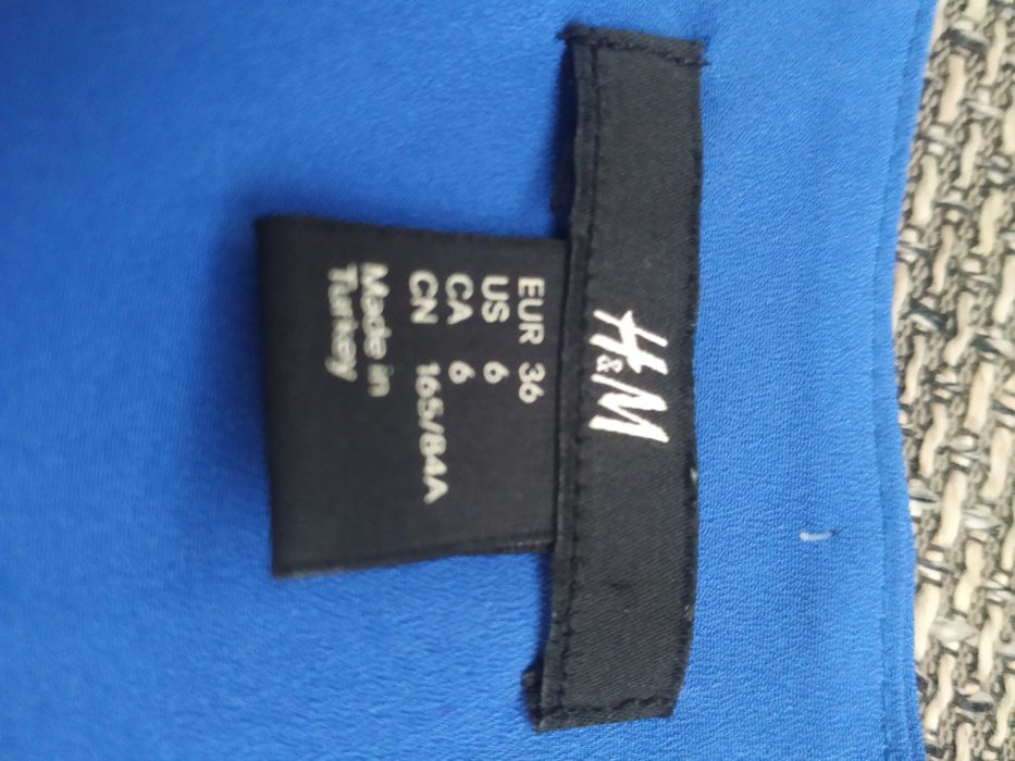 Bluzka  bez rękawów marki h&m