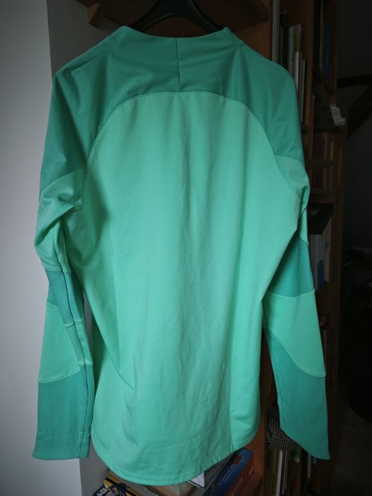 Damska koszulka do  biegania Nike Therma - Fit  turkusowa