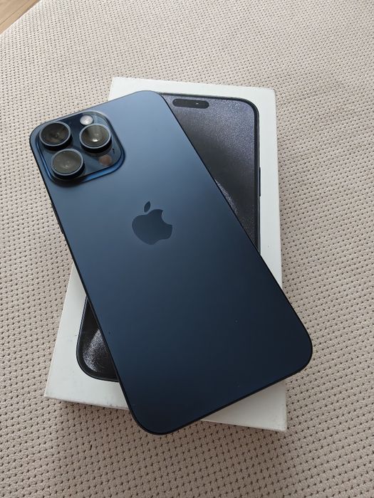 iPhone 15 Pro Max Blue Titanium 256GB