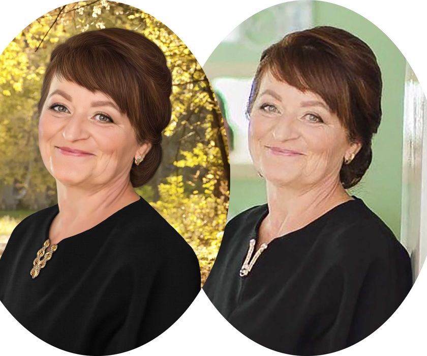 Ритуальна обробка для скла, кольорова ретуш