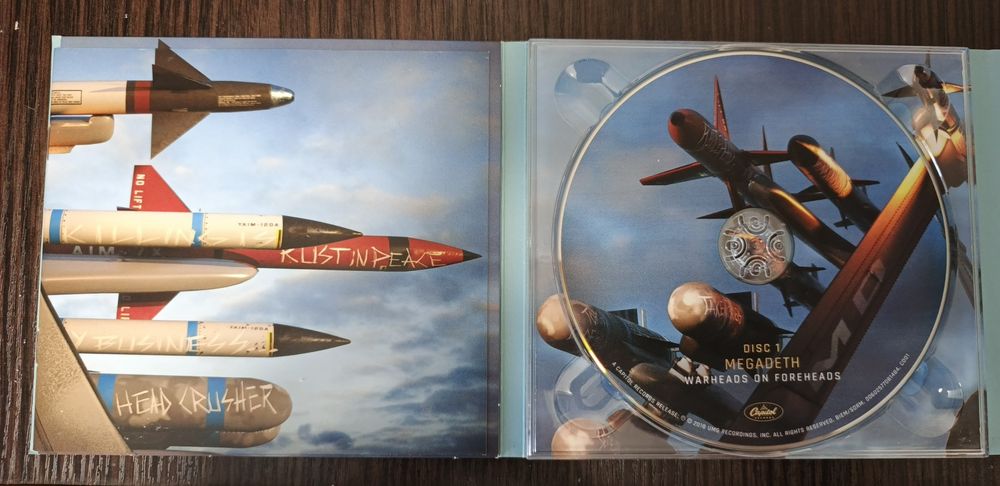 Megadeth " Warheads On Foreheads" (3 CD) box