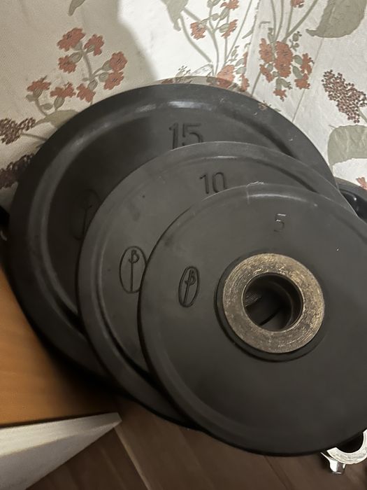 Олімпійська штанга 1984р. млинці гриф гирі гантелі для жиму