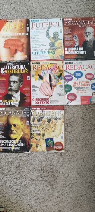 Coleção de revistas Língua Portuguesa