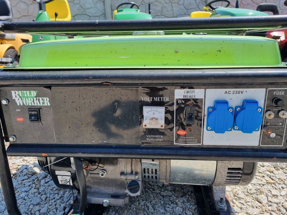 Agregat Prądotwórczy Build Worker  13Hp / 4.5Kw /AVR Germany , Sprawny