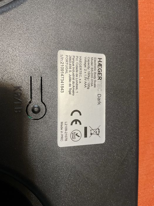 Haeger Digital Scale – Up to 180 kg64739161813251124