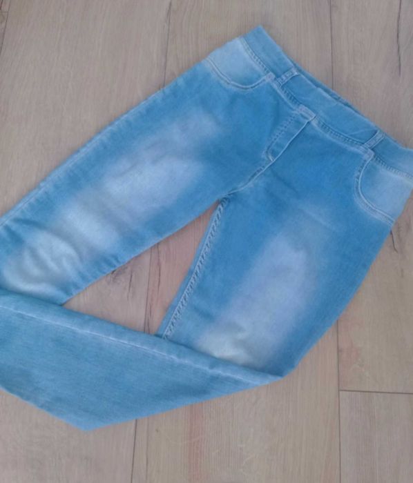 spodnie jeansowe rurki ZENTEX rozciągliwe 38/40 M/L