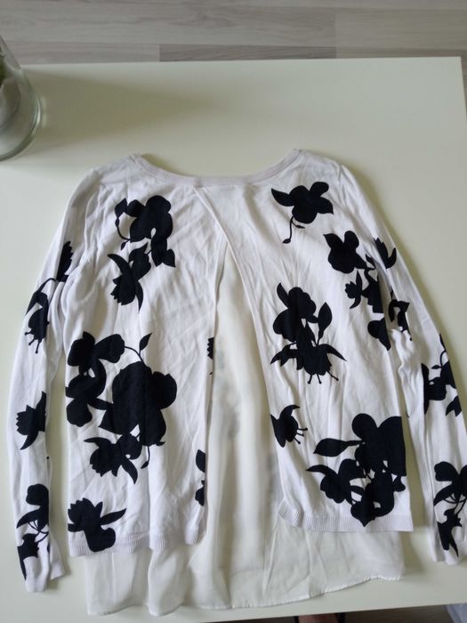 H&M zwiewna bluzeczka podwójna r S