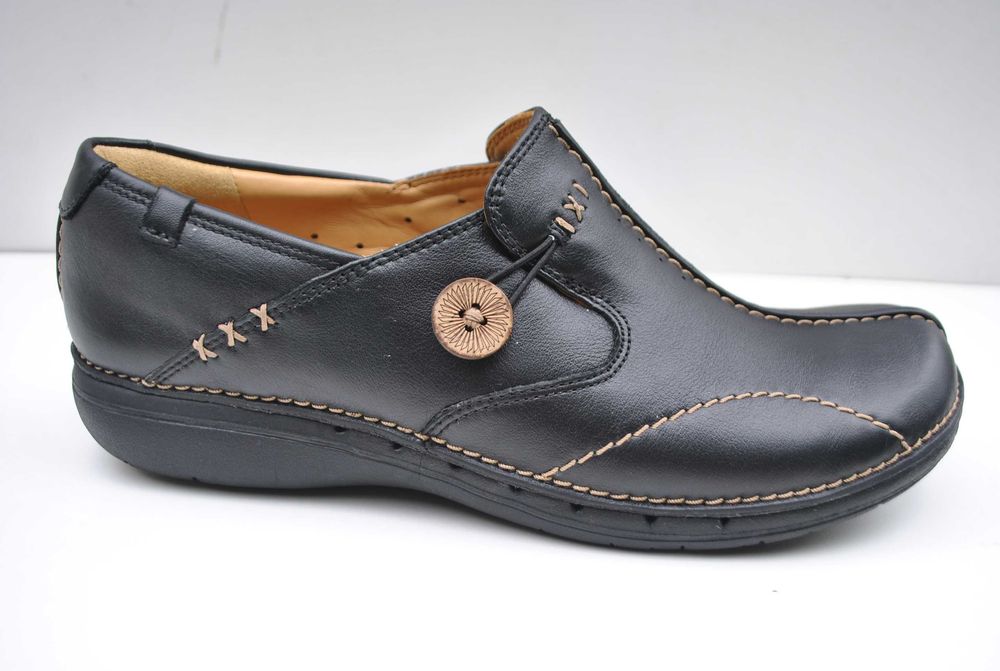 Komfortowe półbuty Clarks Un Structured