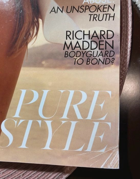 Vogue magazyn z Kate Moss na okładce, unikat