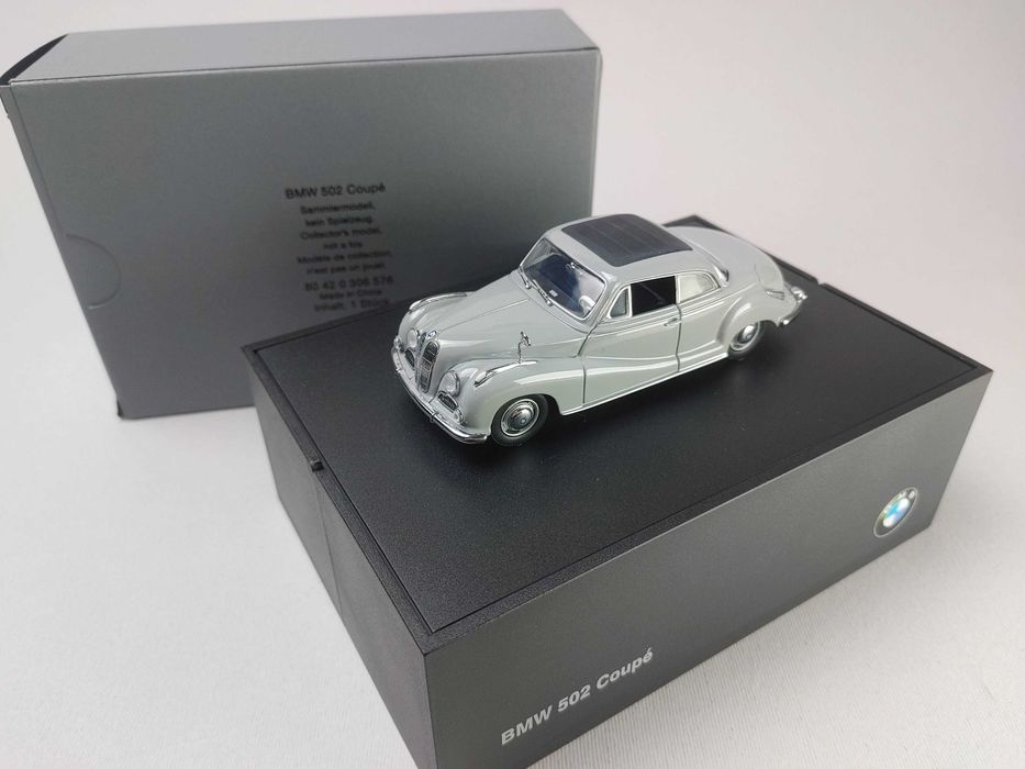 1:43 BMW 502 Coupe V8 1955 hellgrau Universal Hobbies 80420306576