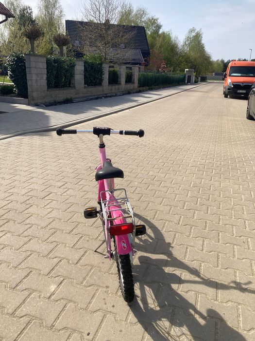 Rower dla dziecka różowy puky