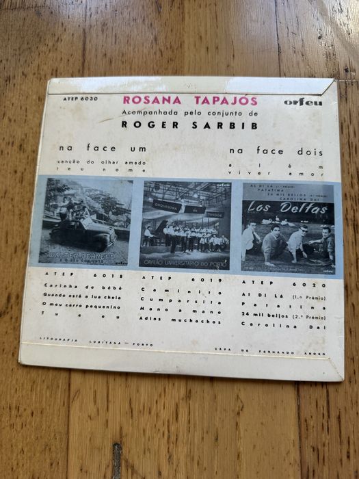 Disco Vinil 7” Rosana Tapajós - Rosana Tapajós