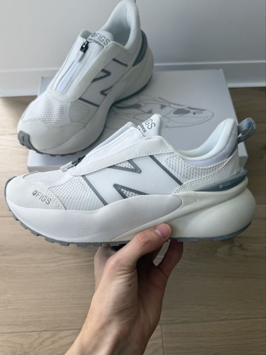 FIGS | New Balance 3447 Zip White — оригінал, нові, 39.5 EU