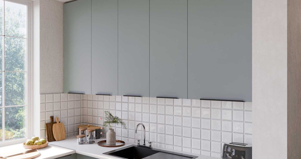 Meble kuchenne narożne 290 cm x230 cm 5 kolorów -kupno na szafki