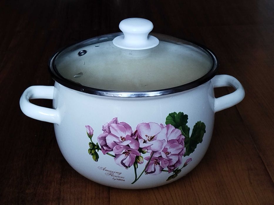 Кастрюля зі скляною кришкою 3,5 л