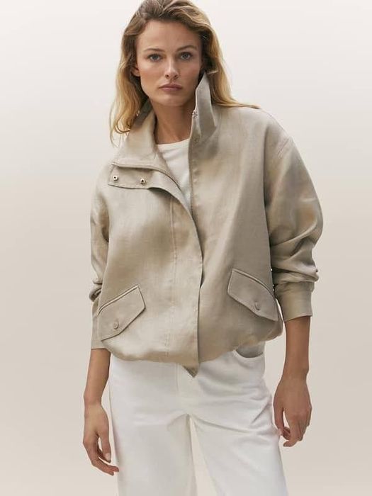 Лляна курта від Massimo Dutti