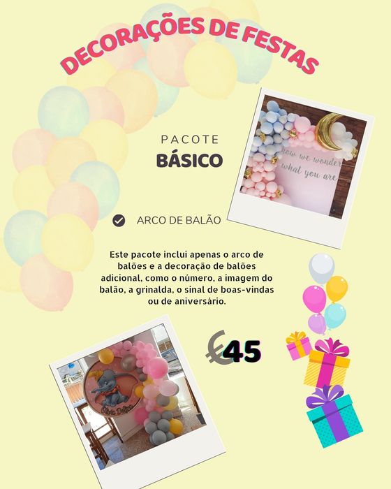 Decoração e organização de festas e eventos GOBOS PARTY