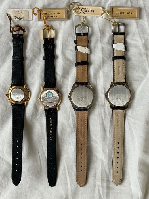 4 Relogios novos anos 90