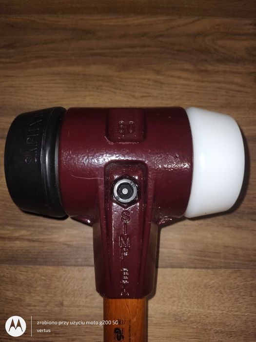 Młotek brukarski SIMPLEX 80 guma/plastik