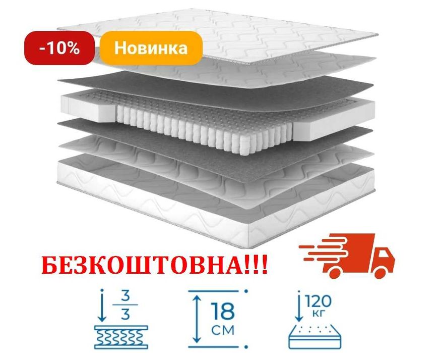 Матрац Руллє ! БЕЗКОШТОВНА Доставка за адресою ! ЗНИЖКА -10%!